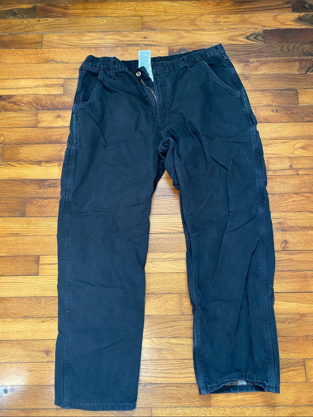 Carhartt Black Cargo Work Pants
